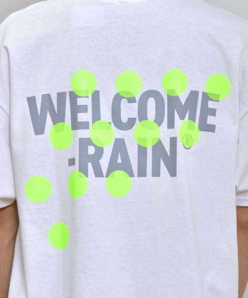 SHIPS any MEN(シップス　エニィ　メン)/【SHIPS any別注】Welcome－rain: NEON RAINDROPS Tシャツ/img10