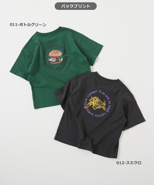 devirock(デビロック)/デビラボ BIGシルエット プリント半袖Tシャツ 子供服 キッズ ベビー 男の子 女の子 トップス 半袖Tシャツ Tシャツ /img02