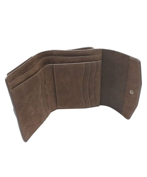 CIE シー 財布 二つ折り 小銭入れ コインケース フォウク ミドル ウォレット メンズ レディース 本革 FOLK MIDDLE WALLET ブラック グ