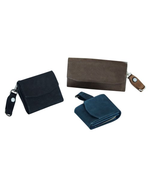 CIE シー 財布 二つ折り 小銭入れ コインケース フォウク ミドル ウォレット メンズ レディース 本革 FOLK MIDDLE WALLET ブラック グ