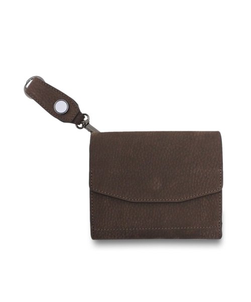 CIE シー 財布 二つ折り 小銭入れ コインケース フォウク ミドル ウォレット メンズ レディース 本革 FOLK MIDDLE WALLET ブラック グ