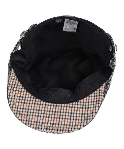 DAKS(ダックス)/ダックス DAKS ハンチング 帽子 ベレー帽 メンズ レディース HUNTING CAP チャコール グレー ブラウン D3871/img05