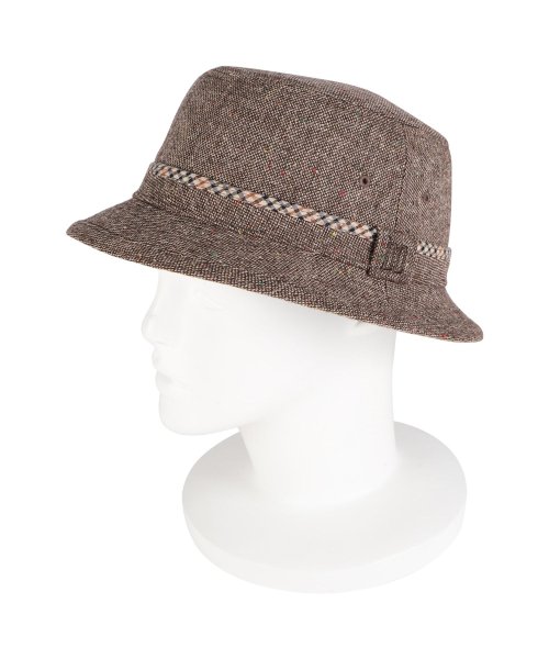 DAKS(ダックス)/ダックス DAKS ハット 帽子 バケットハット メンズ レディース BUCKET HAT チャコール グレー ブラウン D3872/img06