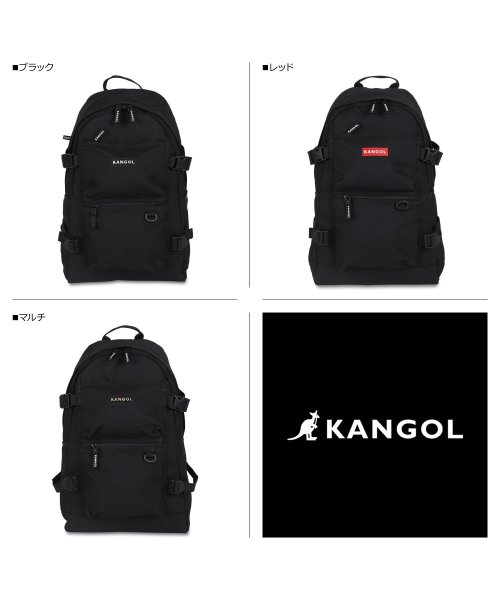 KANGOL(KANGOL)/カンゴール KANGOL リュック バッグ バックパック メンズ レディース 23L 大容量 RUCKSACK ブラック 黒 250－1290/img02