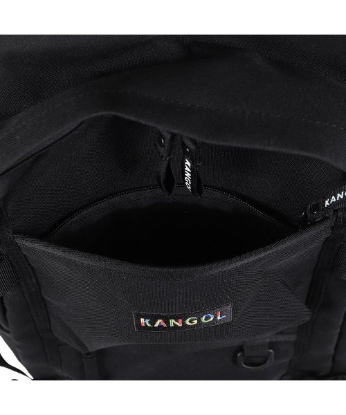 KANGOL(KANGOL)/カンゴール KANGOL リュック バッグ バックパック メンズ レディース 23L 大容量 RUCKSACK ブラック 黒 250－1290/img14