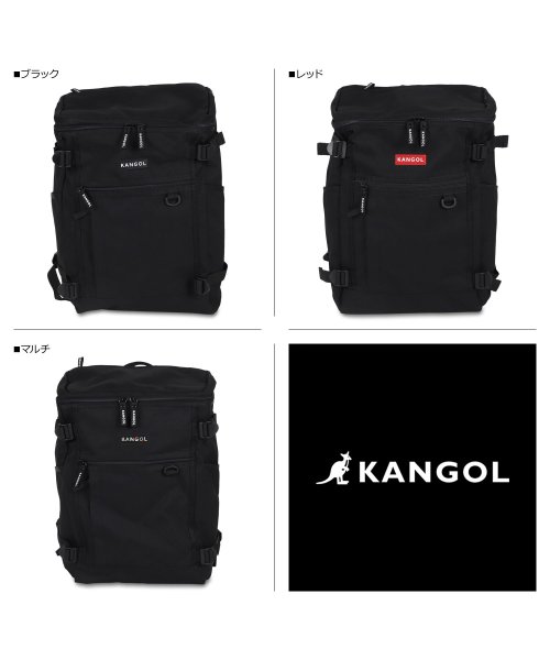 KANGOL(KANGOL)/カンゴール KANGOL リュック バッグ バックパック メンズ レディース 25L 大容量 RUCKSACK ブラック 黒 250－1291/img02