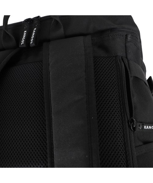 KANGOL(KANGOL)/カンゴール KANGOL リュック バッグ バックパック メンズ レディース 25L 大容量 RUCKSACK ブラック 黒 250－1291/img15