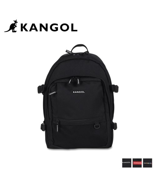 KANGOL(KANGOL)/カンゴール KANGOL リュック バッグ バックパック メンズ レディース 28L 大容量 RUCKSACK ブラック 黒 250－1293/img01