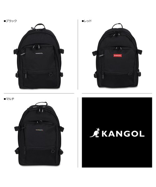 KANGOL(KANGOL)/カンゴール KANGOL リュック バッグ バックパック メンズ レディース 28L 大容量 RUCKSACK ブラック 黒 250－1293/img02