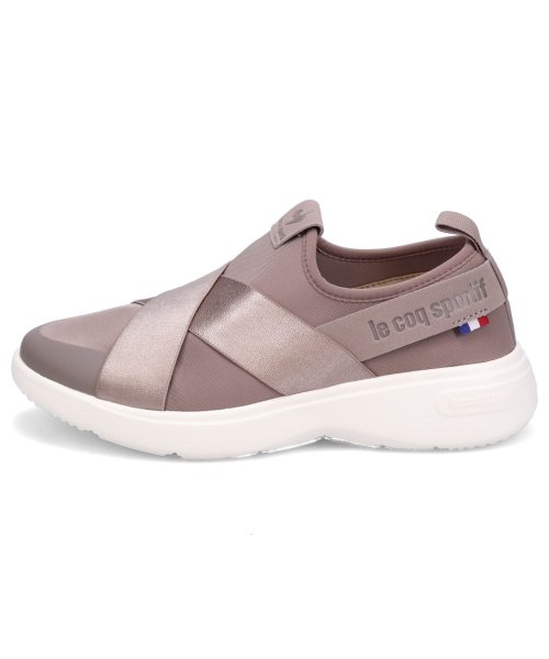 le coq sportif(ルコックスポルティフ)/ルコック スポルティフ le coq sportif スニーカー スリッポン ラ ローヌ レディース LA RHONE グレー QL3VJC06GY/img02