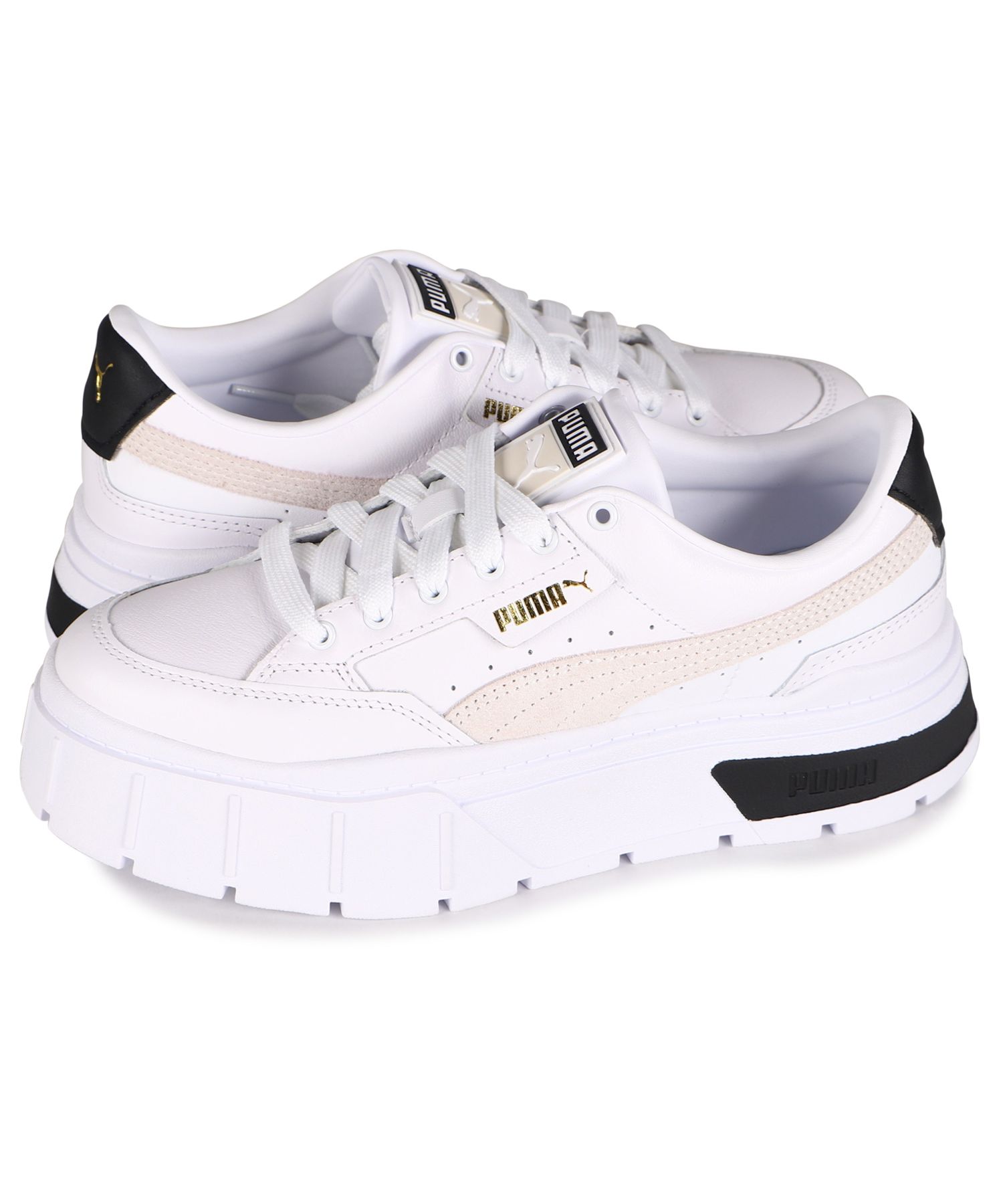 最安販売中 PUMA スニーカー 23.5 スウェード 厚底 スポーツ NIKE