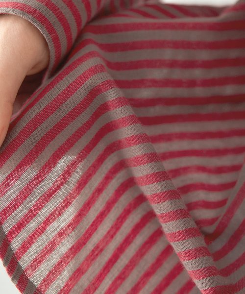 STYLE DELI(スタイルデリ)/カラーナチュラルストライプ織りシャツ/img17