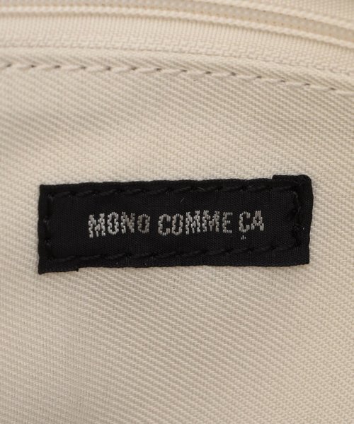 MONO COMME CA(モノコムサ)/ロゴプレート　2wayミニショルダー/img17