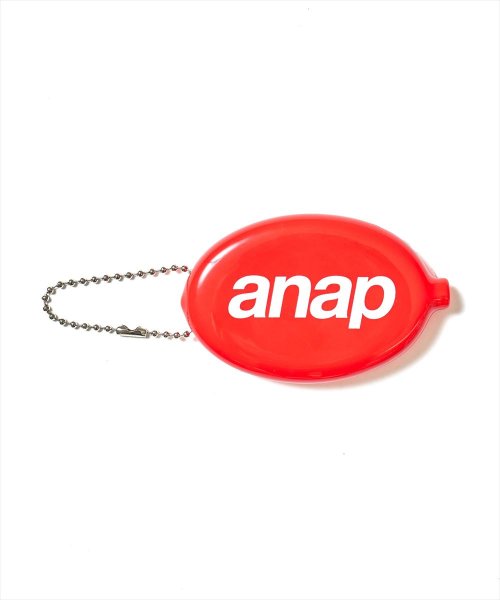 ANAP(アナップ)/anapロゴラバーコインケース/img01