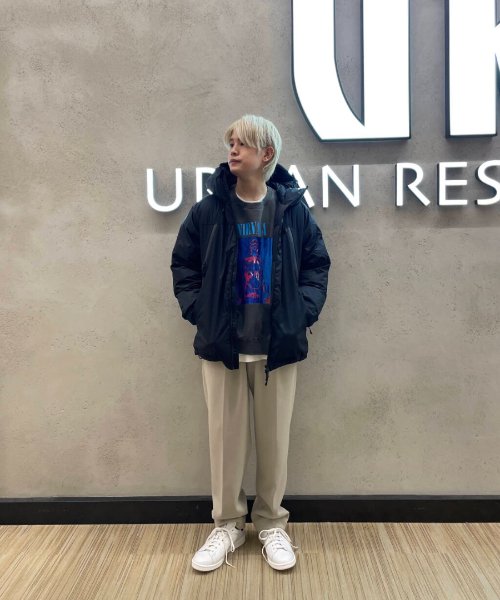 『別注』NANGA×UR　AURORA 3layer downblouson 素材の特性上