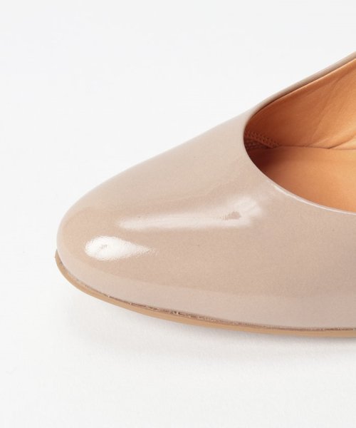 ラウンドトゥプレーンパンプス 