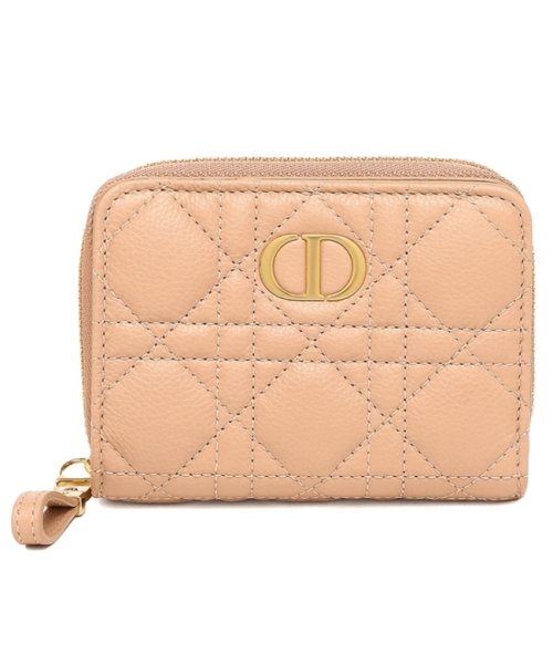 Dior(ディオール)/クリスチャンディオール 二つ折り財布 カナージュ ミニ財布 ベージュ レディース Christian Dior S5032 UWHC 49PU/img05