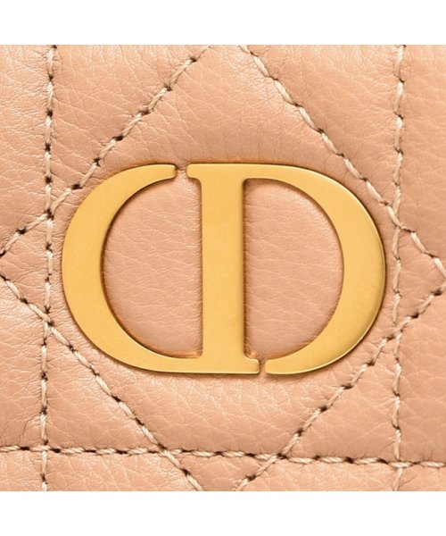 Dior(ディオール)/クリスチャンディオール 二つ折り財布 カナージュ ミニ財布 ベージュ レディース Christian Dior S5032 UWHC 49PU/img06