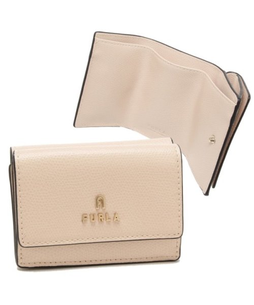 FURLA(フルラ)/フルラ 三つ折り財布 カメリア Sサイズ ミニ財布 ベージュ レディース FURLA WP00318 ARE000 B4L00/img01