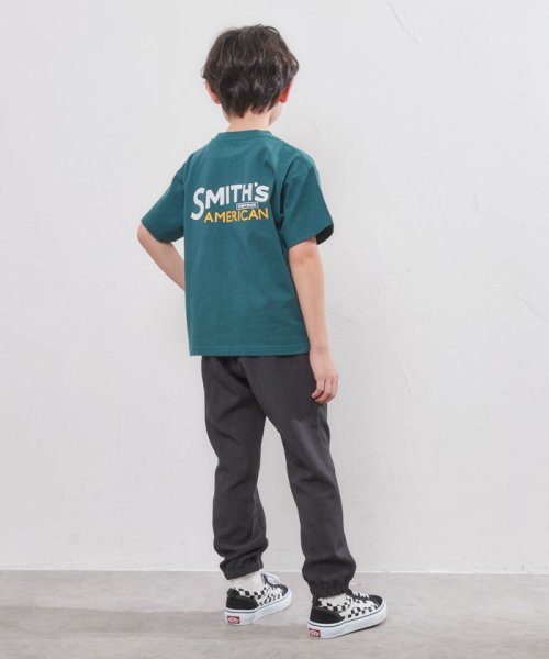 coen(コーエン（キッズ）)/SMITH'S（スミス）別注ロゴプリント／ポケットTシャツ/img06