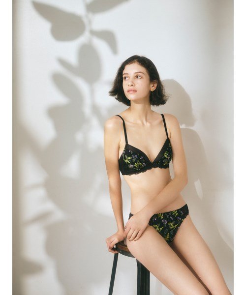 LILY BROWN Lingerie(LILY BROWN Lingerie)/【LILY BROWN Lingerie】ミモザ エンブロイダリーレース ソング/img02