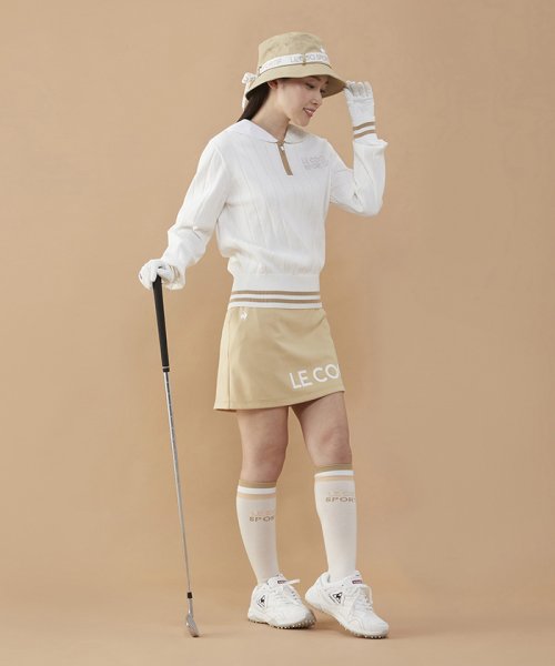 le coq sportif GOLF (ルコックスポルティフ（ゴルフ）)/ラテカラーロゴスカート (吸汗/ストレッチ/UV CUT(UPF50+)【アウトレット】/img17