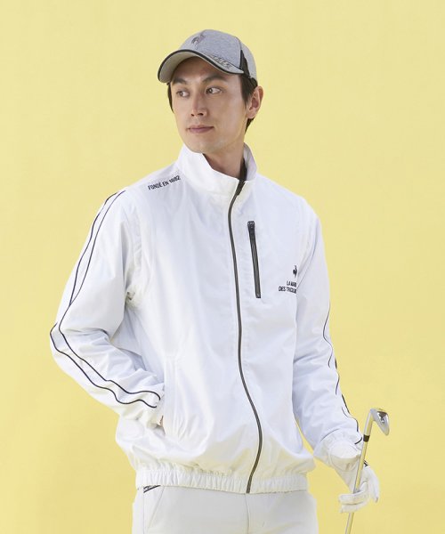 le coq sportif GOLF (ルコックスポルティフ（ゴルフ）)/2WAYブルゾン (はっ水/防風/デタッチャブル)【アウトレット】/img09