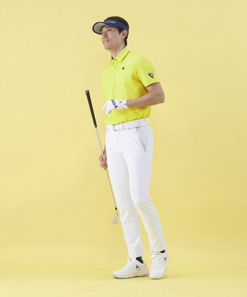 le coq sportif GOLF (ルコックスポルティフ（ゴルフ）)/ルフフォルム半袖シャツ (吸汗速乾/ストレッチ/UV CUT(UPF50+)【アウトレット】/img12