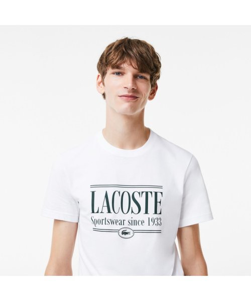 LACOSTE Mens(ラコステ　メンズ)/【EC限定】ラコステタイポグラフィTシャツ/img20