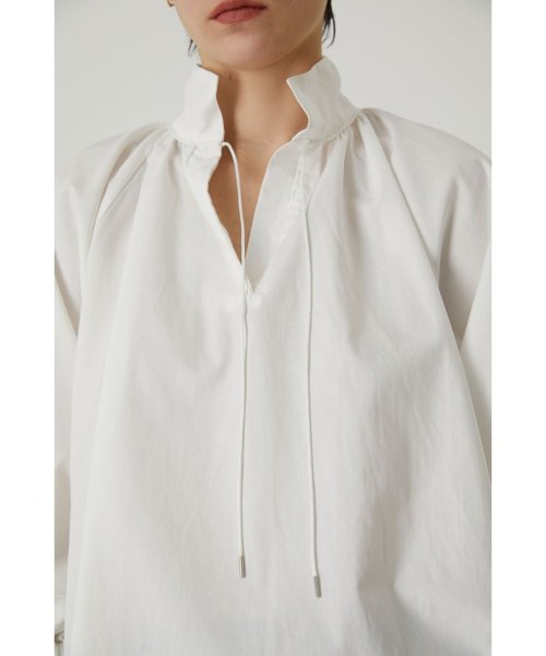 RIM.ARK(リムアーク)/High neck raglan blouse/img13