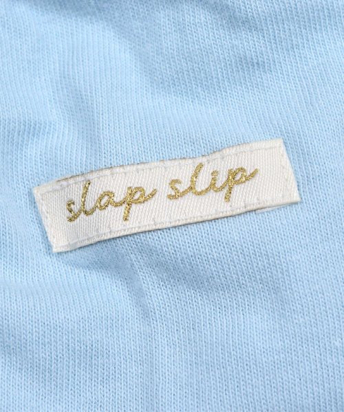 SLAP SLIP(スラップスリップ)/英字ボーダー柄長袖ワンピース(80～130cm)/img07