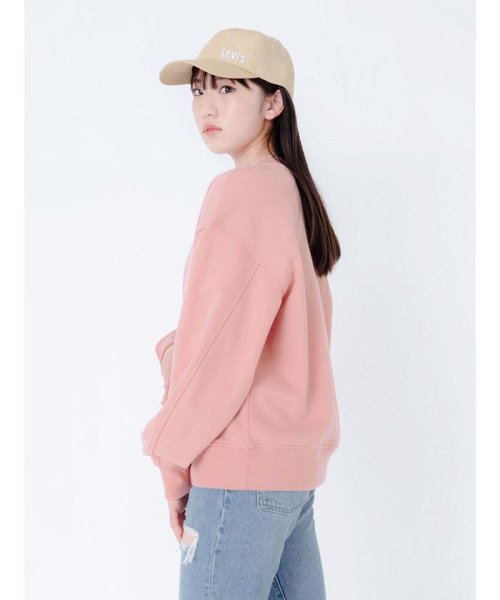 Levi's(リーバイス)/LEVI'S(R) MADE&CRAFTED(R)クルーネック スウェットシャツ ピンク BLUSH/img01