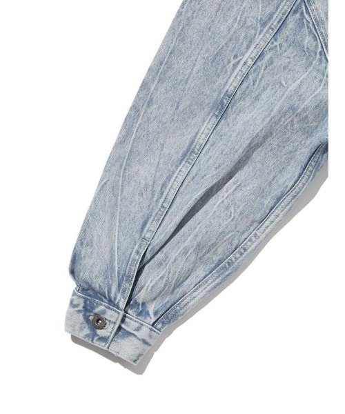 Levi's(リーバイス)/LEVI'S(R) MADE&CRAFTED(R) タック TYPE II トラッカージャケット MARINA MARSH ライトインディゴ ACID WASH/img09