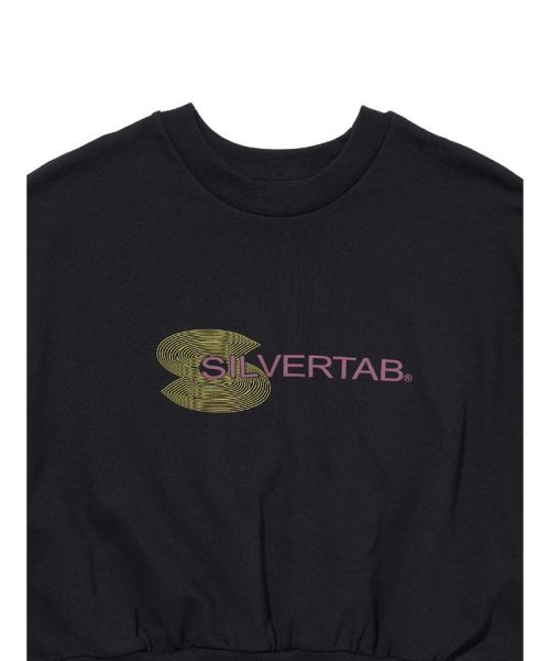 Levi's(リーバイス)/SILVERTAB（TM） グラフィッククルーネックスウェットシャツ ブラック BIG CAVIAR/img05