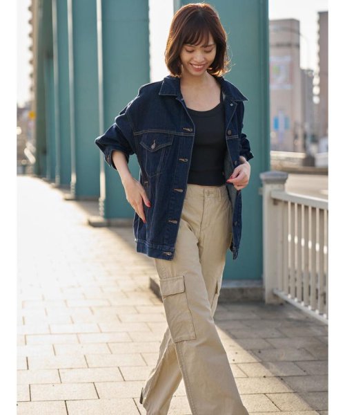 Levi's(リーバイス)/Levi's/リーバイス ビックシルエット オーバーサイズ デニムジャケット リンス/img10