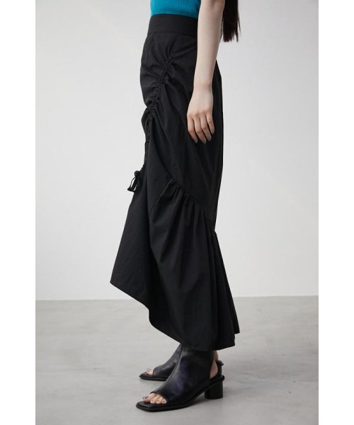 AZUL by moussy(アズールバイマウジー)/ASYMMETRY FRILL GATHER SKIRT/img05