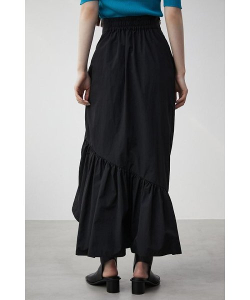 AZUL by moussy(アズールバイマウジー)/ASYMMETRY FRILL GATHER SKIRT/img06