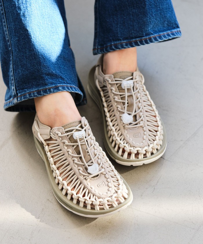 別注】<KEEN>UNEEK サンダル (23-25cm)(505196242) | グリーン