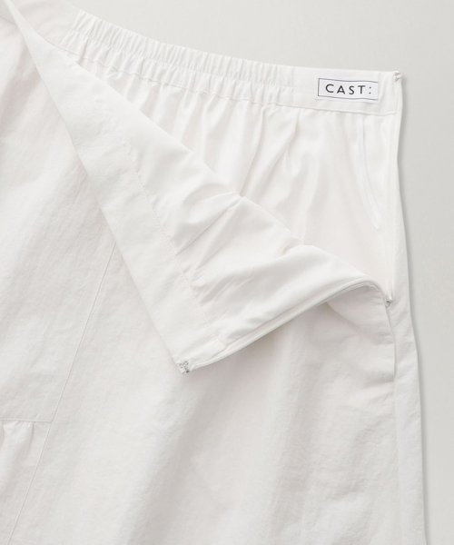 ギャザーロングスカート 