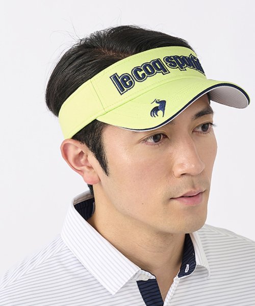 le coq sportif GOLF (ルコックスポルティフ（ゴルフ）)/定番ロゴサンバイザー (UVケア(UPF50)/img12