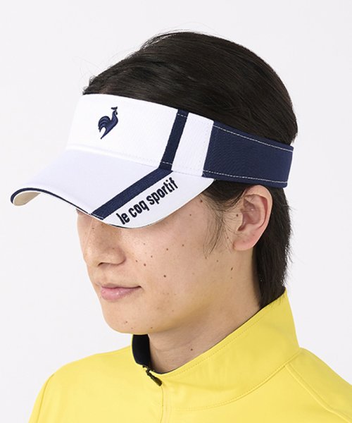 le coq sportif GOLF (ルコックスポルティフ（ゴルフ）)/マーカー付きサンバイザー (UVケア(UPF50)/img07