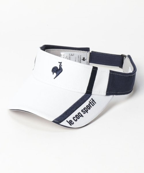 le coq sportif GOLF (ルコックスポルティフ（ゴルフ）)/マーカー付きサンバイザー (UVケア(UPF50)/img09