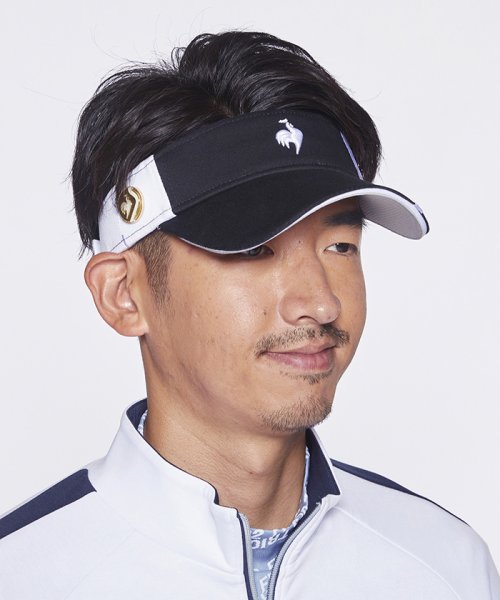 le coq sportif GOLF (ルコックスポルティフ（ゴルフ）)/マーカー付きサンバイザー (UVケア(UPF50)/img10