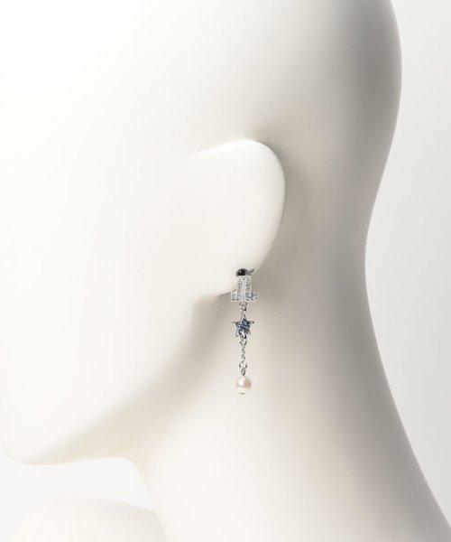 LANVIN en Bleu(JEWELRY)(ランバン　オン　ブルー（ジュエリー）)/セサンパ リトルスターパールロングピアス/img03