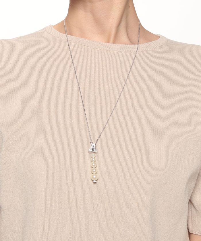 プチソワレ パールスライドネックレス(505182366) | ランバン オン