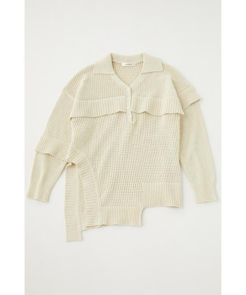 moussy(マウジー)/MESH LOOSE KNIT トップス/img08