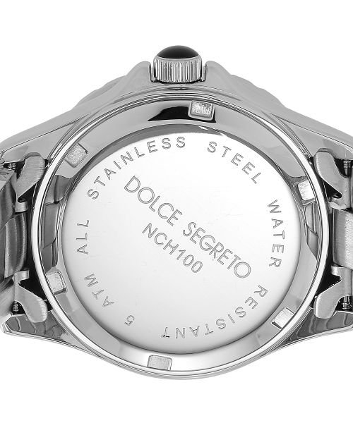 DOLCE SEGRETO(ドルチェセグレート)/DOLCESEGRETO(ドルチェセグレート) NCH100 NCH100SS レディース ブラック クォーツ 腕時計/img05