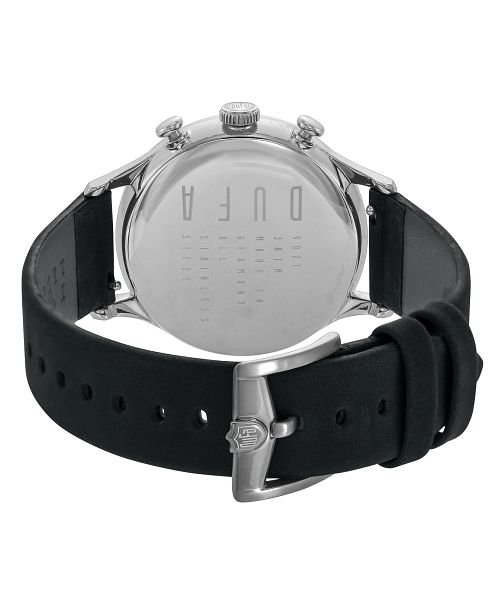 DUFA(ドゥッファ)/DUFA(ドゥッファ) ファン・デル・ローエ・バルセロナ・クロノ DF－9021－J1 メンズ ブラック クォーツ 腕時計/img02