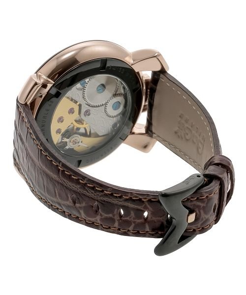 GaGa MILANO(ガガミラノ)/GaGaMILAN(ガガミラノ) MANUALE48MM 5014.02S－BRW メンズ ブラウン 手巻キ 腕時計/img04