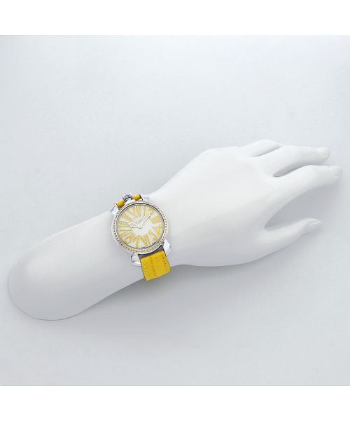 セール】GaGaMILAN(ガガミラノ) MANUALE35MMSTONES レディース ホワイト クォーツ 腕時計(505198004) |  ガガミラノ(GaGa MILANO) - MAGASEEK